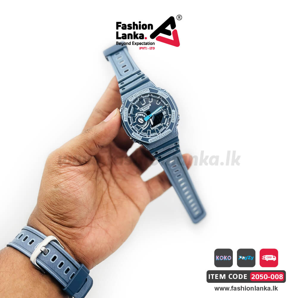 G Shock Dual Time Men's Sports Watch Water Resistant